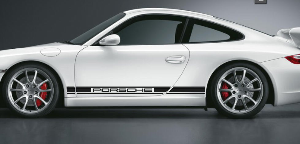 PORSCHE 997 SIDE STRIPES DECAL SET - VINYLSPORTCLASSIC