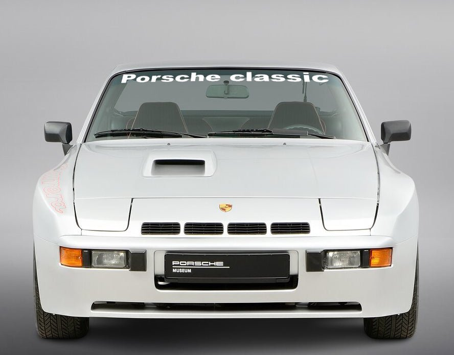 PORSCHE CLASSIC WINDSHIELD DECAL FOR 924 944 AND 968 MODELS - VINYLSPORTCLASSIC