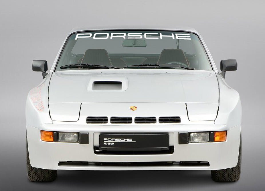 PORSCHE WINDSHIELD DECAL FOR 924 944 AND 968 MODELS - VINYLSPORTCLASSIC