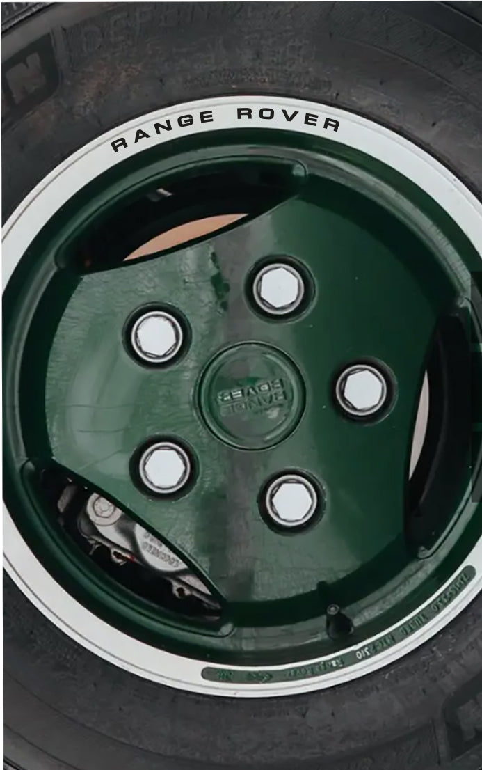 RANGE ROVER CLASSIC WHEEL DECAL SET