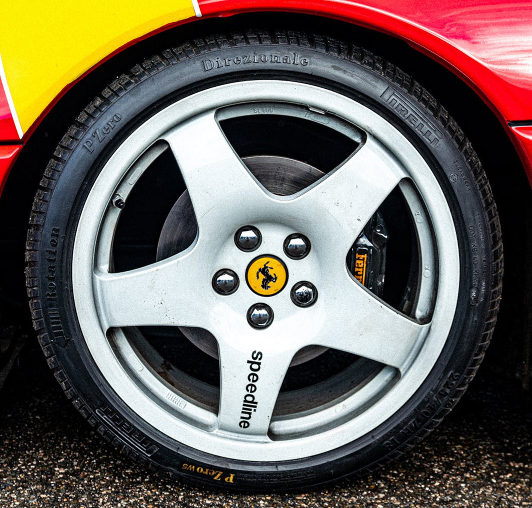 SPEEDLINE WHEEL DECAL SET FOR FERRARI 348 CHALLENGE - VINYLSPORTCLASSIC