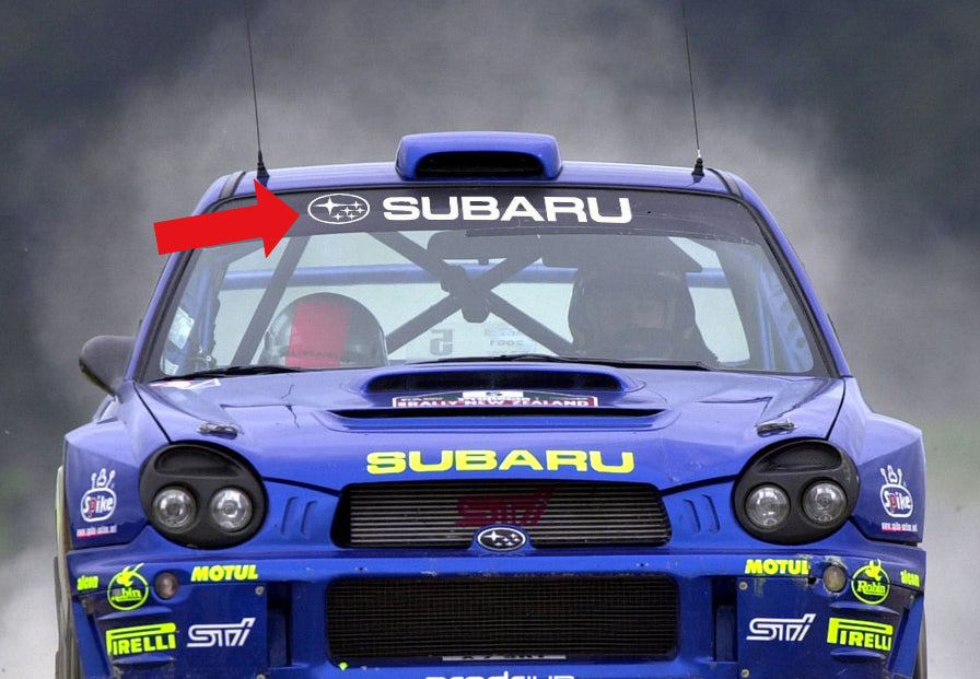 SUBARU WINDSHIELD DECAL – VINYLSPORTCLASSIC