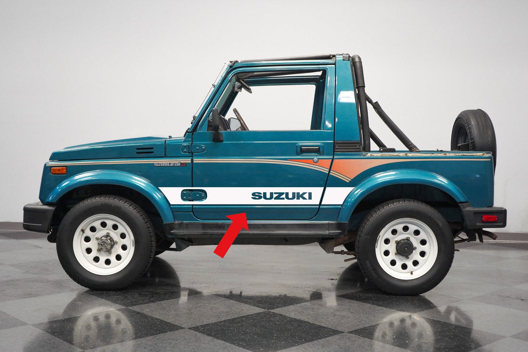 SUZUKI SJ410 SIDE STRIPES DECAL - VINYLSPORTCLASSIC