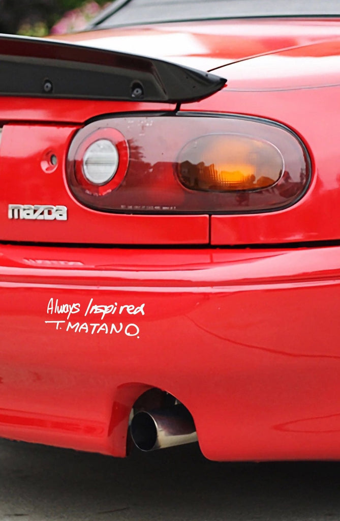 TOM MATANO SIGNATURE DECAL – VINYLSPORTCLASSIC