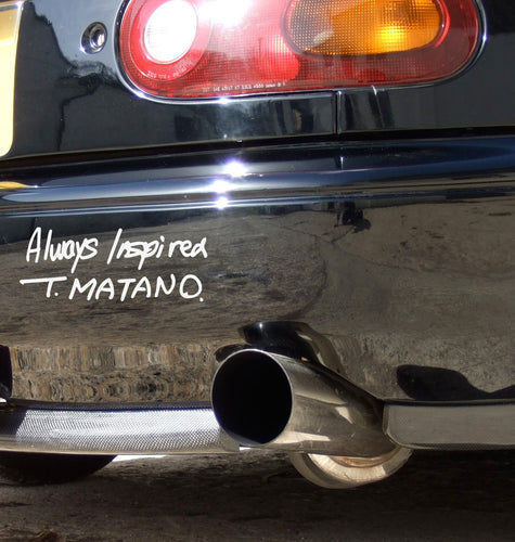 TOM MATANO SIGNATURE DECAL - VINYLSPORTCLASSIC