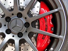 Autocollants d'étrier de texte pliés AMG pour Mercedes Benz