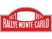 RALLY DE MONTECARLO 1971 sticker
