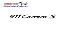 911 CARRERA S DOOR DECAL SET FOR PORSCHE - VINYLSPORTCLASSIC
