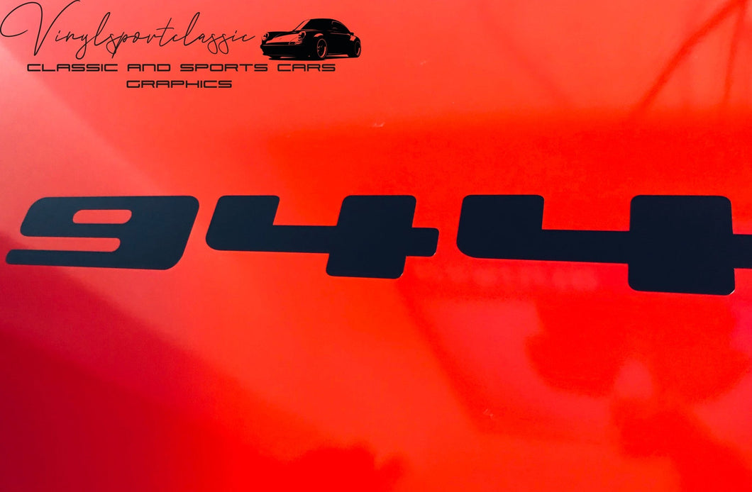 944 REAR STICKER FOR THE REAR OF YOUR PORSCHE - VINYLSPORTCLASSIC