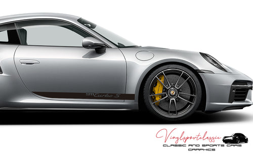 PORSCHE 992 TURBO S STREIFEN