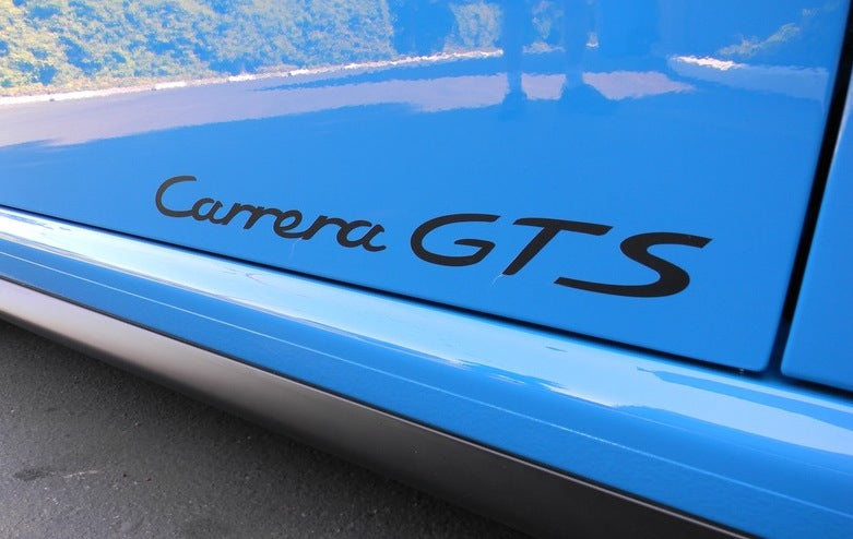 CARRERA GTS DOOR DECAL SET FOR PORSCHE 911