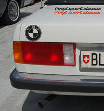AUTOCOLLANT BOUCLIER BMW E30