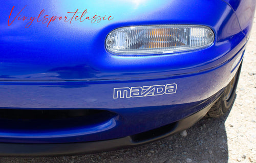 OGRAFF Auto Seitenschweller Aufkleber für Mazda MX5 NA NB NC ND,Auto  Seitenstreifen Rock Dekor Aufkleber Karosserie Tür Aufkleber Außen Zubehör,A-Black:  : Auto & Motorrad