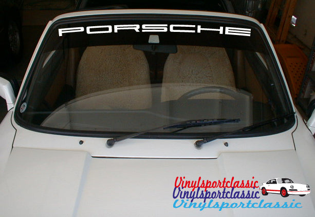 PORSCHE 911 WINDSHIELD DECAL PARABRISAS VINILOS 964 993 G model