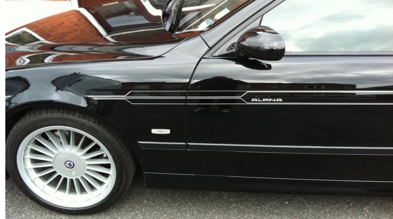 ALPINA E38 SIDE PINSTRIPE DECAL SET - VINYLSPORTCLASSIC