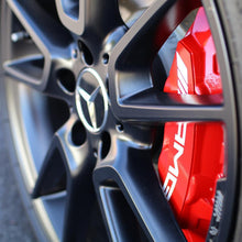 AMG BENT TEXT CALIPER STICKERS FOR MERCEDES BENZ - VINYLSPORTCLASSIC