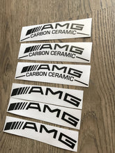AMG CARBON CERAMIC CALIPER STICKERS - VINYLSPORTCLASSIC