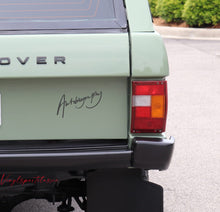 RANGE ROVER AUTOBIOGRAPHY DECAL FOR CLASSIC AND P38