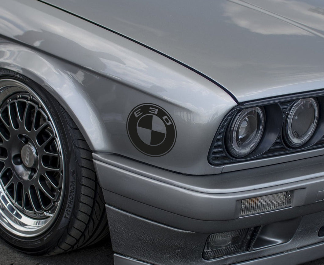 BMW E30 SHIELD STICKER - VINYLSPORTCLASSIC