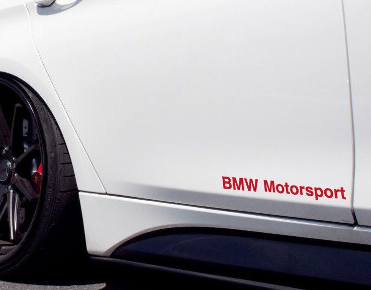 BMW MOTORSPORT STICKER - VINYLSPORTCLASSIC