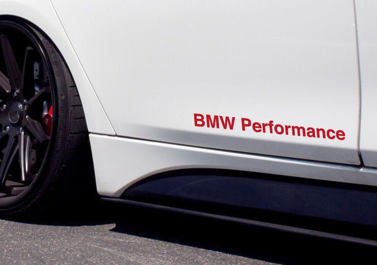 BMW PERFORMANCE STICKER FOR BMW - VINYLSPORTCLASSIC