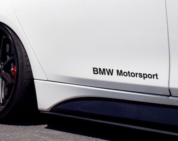 BMW MOTORSPORT AUFKLEBER – VINYLSPORTCLASSIC