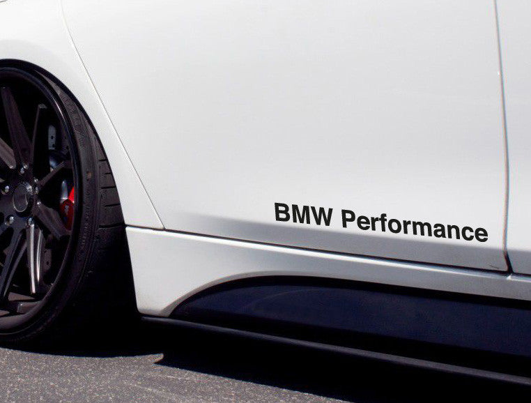 BMW Carbon M Performance Sticker