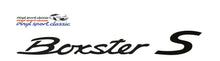 BOXSTER S DOOR DECAL SET FOR PORSCHE - VINYLSPORTCLASSIC