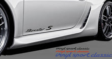 BOXSTER S DOOR DECAL SET FOR PORSCHE - VINYLSPORTCLASSIC