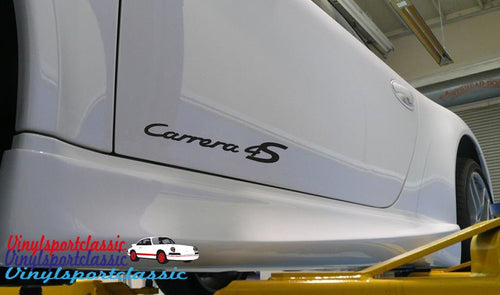 CARRERA 4S DOOR DECAL SET FOR PORSCHE - VINYLSPORTCLASSIC