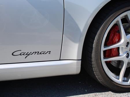 CAYMAN DOOR DECAL SET FOR PORSCHE - VINYLSPORTCLASSIC