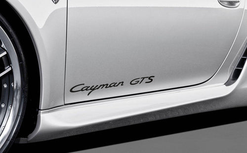 CAYMAN GTS DOOR DECAL SET - VINYLSPORTCLASSIC
