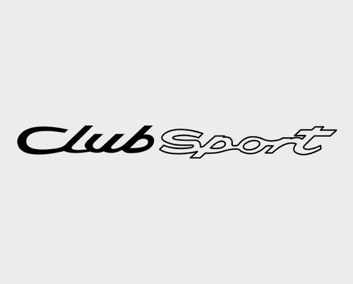 AUTOCOLLANT DE SPORT CLUB