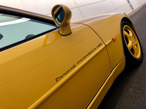 EXCLUSIVE TRANSAXLE PORSCHE STICKER - VINYLSPORTCLASSIC