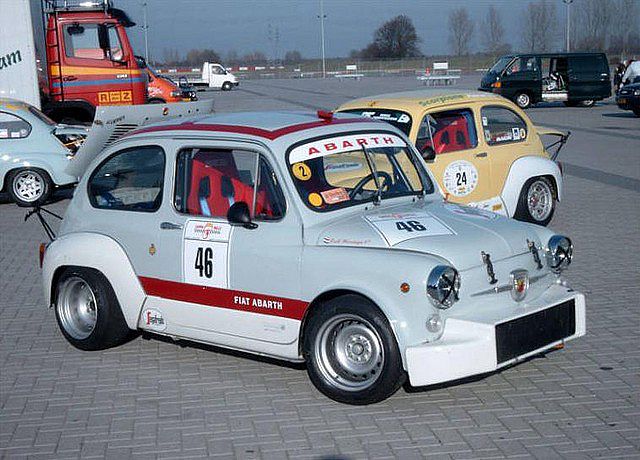 FIAT 600 CLASSIC FIAT ABARTH SIDE STRIPES - VINYLSPORTCLASSIC