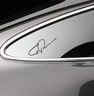 FERRY PORSCHE SIGNATURAUFKLEBER