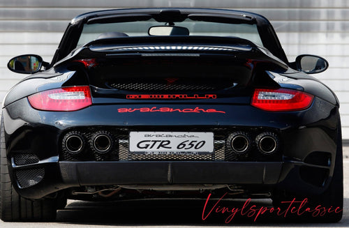 GEMBALLA AVALANCHE REAR BOOT LID DECAL SET - VINYLSPORTCLASSIC