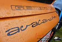 GEMBALLA AVALANCHE REAR BOOT LID DECAL SET - VINYLSPORTCLASSIC