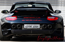 GEMBALLA AVALANCHE REAR BOOT LID DECAL SET
