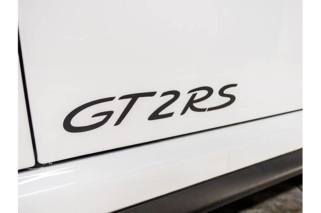 GT2 RS DOOR DECAL SET FOR PORSCHE (both sides) - VINYLSPORTCLASSIC