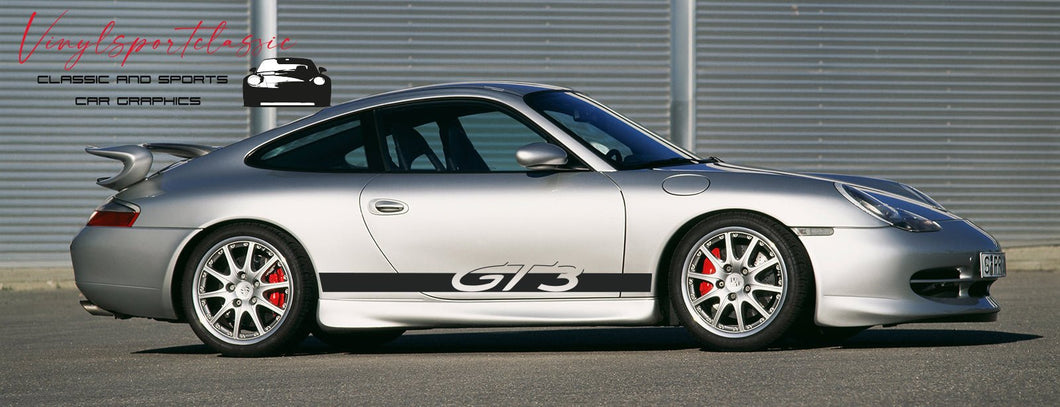 GT3 SIDE DECALS FOR PORSCHE 996 997 991 - VINYLSPORTCLASSIC
