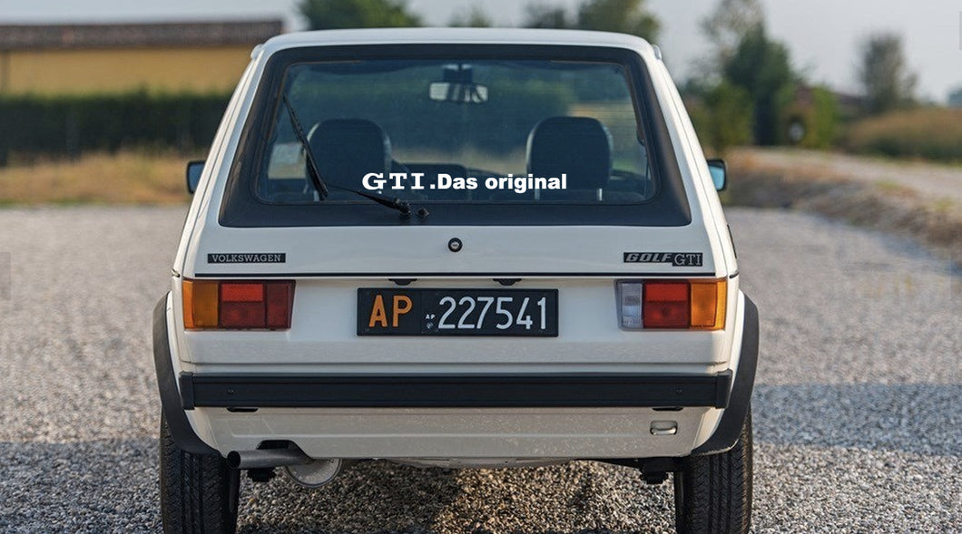 Volkswagen Aufkleber Das Original Baujahr Golf GTI - STICK-IN