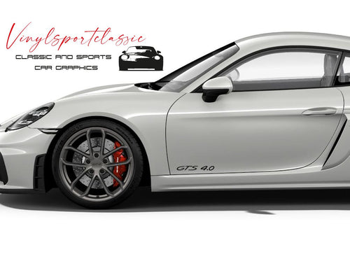 GTS 4.0 DECAL SET FOR PORSCHE CAYMAN AND BOXSTER GTS - VINYLSPORTCLASSIC