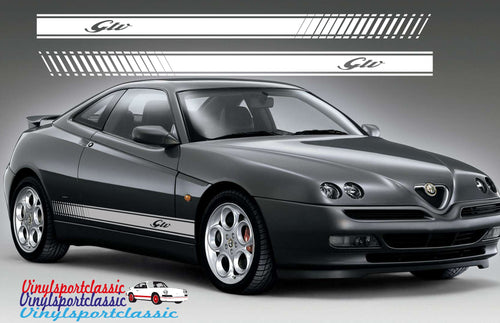 GTV SIDE STRIPES DECAL FOR ALFA ROMEO - VINYLSPORTCLASSIC