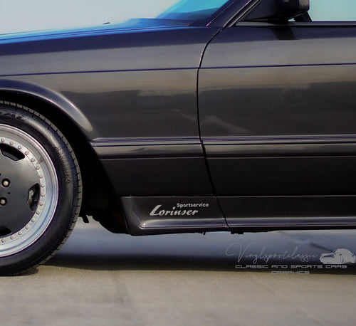 LORINSER DECAL FOR MERCEDES BENZ - VINYLSPORTCLASSIC