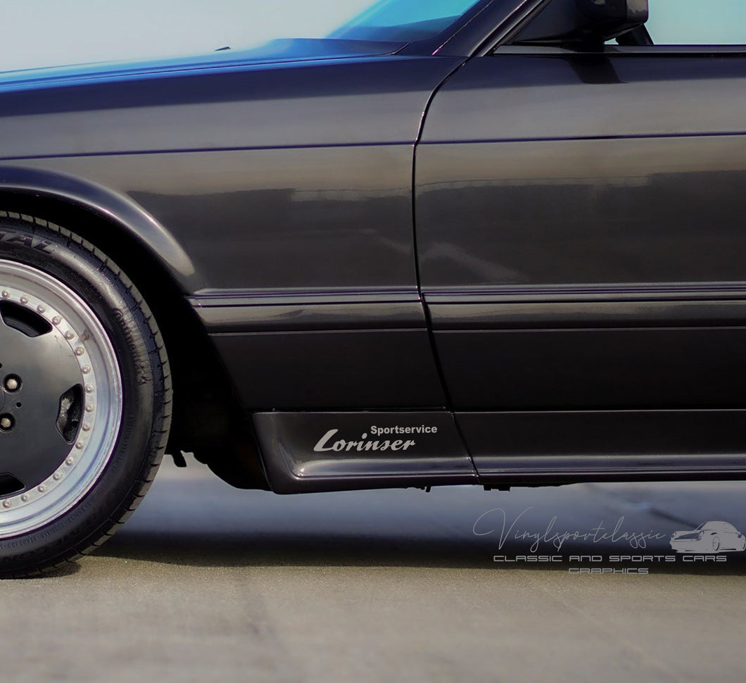 LORINSER DECAL FOR MERCEDES BENZ - VINYLSPORTCLASSIC