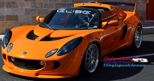 LOTUS ELISE WINDSHIELD DECAL - VINYLSPORTCLASSIC