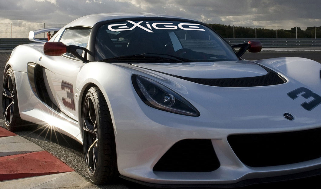 LOTUS EXIGE WINDSHIELD DECAL - VINYLSPORTCLASSIC