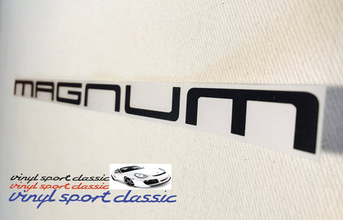 MAGNUM BADGE FOR PORSCHE CAYENNE - VINYLSPORTCLASSIC
