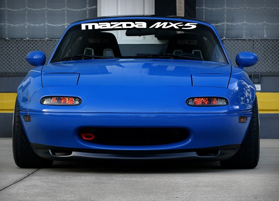 MAZDA MX5 WINDSHIELD DECAL - VINYLSPORTCLASSIC